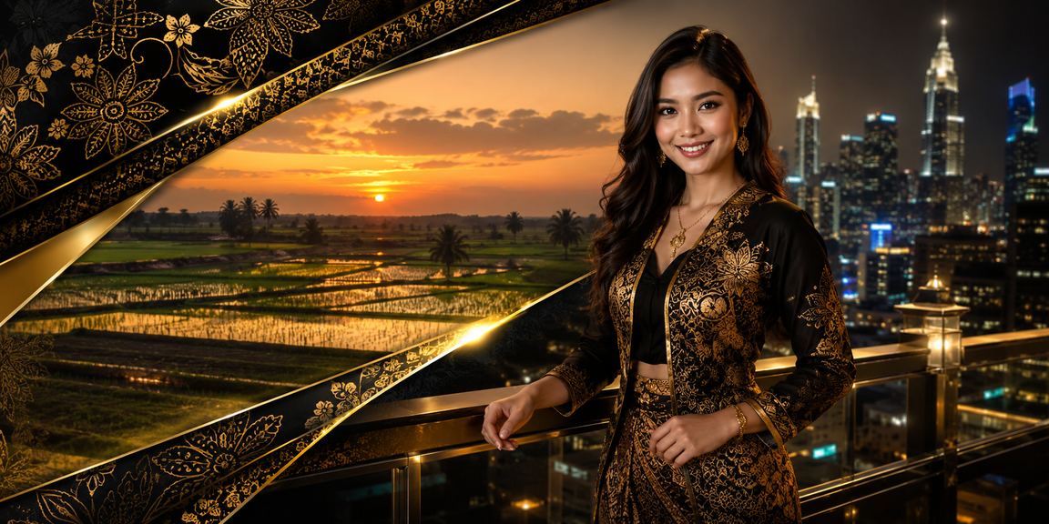 Pemain kasino berbaju batik dari Kedah menikmati permainan kad di platform dalam talian